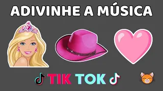 ADIVINHE A MÚSICA DO TIK TOK PELOS EMOJIS🎵 | DESAFIO MUSICAL #10