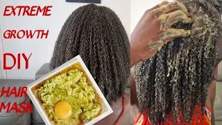 EXTREME DEEP CONDITIONING HAIR MASK FOR FAST HAIR GROWTH|PROTEIN TREATMENT FOR DAMAGED HAIR|NATURAL