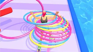 MAX LEVEL in Hula Hoop Race (Levels 1-2)