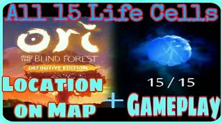 Ori and the Blind Forest Definitive Edition  All Energy Cells Location on map + Gameplay