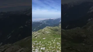 Pogled sa Velebita vrh sveto brdo