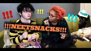 MUKBANG with Japanese Snacks!!! NEETSnacks!!