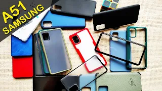 Samsung Galaxy A51 Covers Mega Unboxing | Samsung Galaxy A51 Best Cases