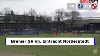 Regional Liga Bremer SV  vs. Eintracht Norderstedt