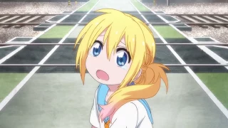 Nisekoi S2 - Chitoge's ribbon gets shredded