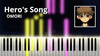 Hero's Song - OMORI OST (Piano Tutorial)