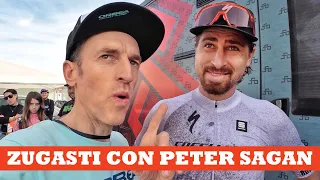 Zugasti con Peter Sagan | Internacionales de Chelva | Ibon Zugasti