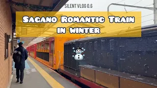 silent vlog 0.6. Kyoto: Sagano Romantic Train | Sagano Scenic Railway