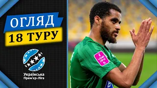 Огляд 18 туру УПЛ. Турнірна таблиця та список бомбардирів || Анонс 19 туру УПЛ