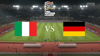 Италия - Германия Обзор матча 04.06.2022. Лига наций УЕФА.