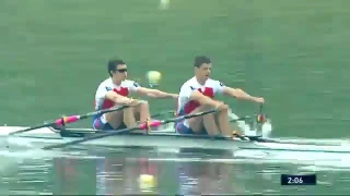 Men's Double Sculls M2X Final   Rowing World Cup I Belgrade 2017