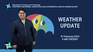 Public Weather Forecast issued at 4:00 AM | February 7, 2023