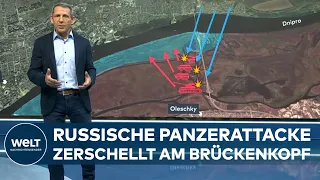 UKRAINE-KRIEG: Bittere Niederlage - Warum Russen am Cherson-Brückenkopf verzweifeln | WELT Analyse