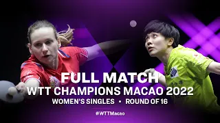 Highlights | Hana Matelova vs Cheng I-Ching | WS R16 | WTT Champions Macao 2022