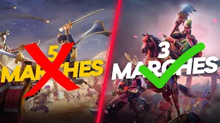 How Many Marches Do You REALLY Need in Rise Of Kingdoms (f2p & Low spender)