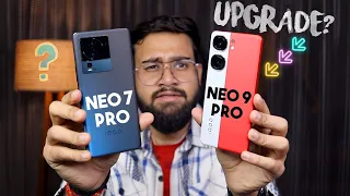 iQOO Neo 9 Pro vs iQOO Neo 7 Pro *Full Comparison* ⚡ Big Upgrade? 🤔