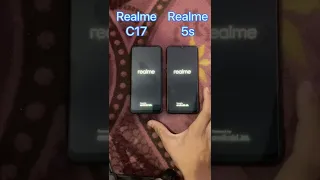 Realme 5s vs Realme c17 #test #shorts #realme