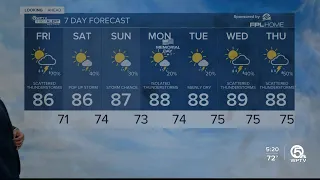 WPTV First Alert Weather forecast, morning of May 26, 2023