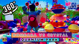 360 VR🤖🔥🌌 BOMBARA VS CRYSTAL ZVEZDATRON -  Fight in Quantum Park #rollercoaster #marblerun #360vr