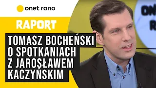 Kandydat PiS na prezydenta Warszawy o spotkaniach z Jarosławem Kaczyńskim