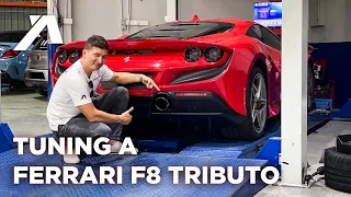 Tuning a Ferrari F8 Tributo - Full IPE Exhaust System & Project'A Stage 2!