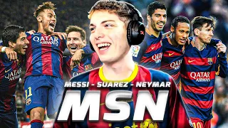 EL MEJOR TRIDENTE DE LA HISTORIA - LA MSN (MESSI-SUAREZ-NEYMAR)