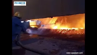 Working in a Steel Mill