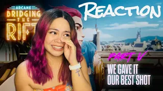 NON-GAMER REACTS! | ARCANE: Bridging the Rift Part 5 - We Gave It Our Best Shot (Bravo, Bravo!)