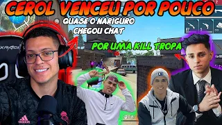 🤩CEROL NÃO ESPERAVA QUE O NOBRU IRIA FAZER TANTA KIL NO APOSTADO😂VENCEU POR 1 KIL🤩ft RACHA E HUDSON