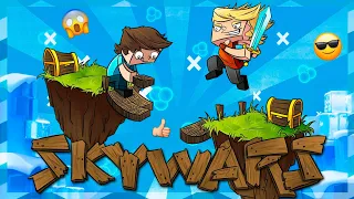 🤓SKYWARS В МАЙНКРАФТЕ! НУБ ИГРАЕТ В СКАЙВАРС В МАЙНКРАФТ! НОВИЧОК ЗАНЯЛ ТОП 1 В СКАЙВАРСЕ!