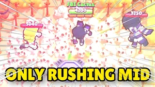 ONLY RUSHING MID in BRAWL STARS