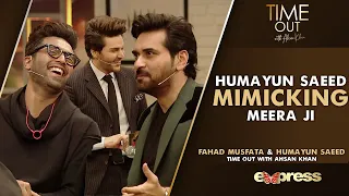 Humayun Saeed Mimicking Meera Ji | Time Out With Ahsan Khan | Express TV | IAB2G