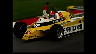 Last lap of the 1980 Austrian Grand Prix at the Österreichring (BBC Audio)