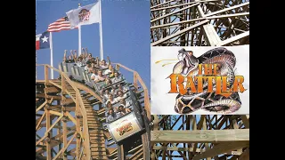 Original Rattler at Fiesta Texas in 1992 with POV and aerial shots