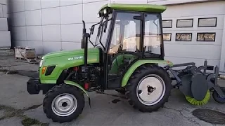 Купить Минитрактор DW-244DC с кабиной Часть 1 Самый дешевый agrotractor.com.ua