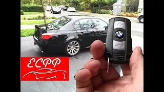 BMW E60 M5 Key Fob Function Tutorial