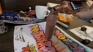 Graffiti review with Wekman. Molotow Permanent ink. Cooper