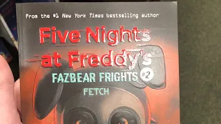 Picking Up The Five Nights at Freddy’s Fazbears Frights #2 Fetch Book!