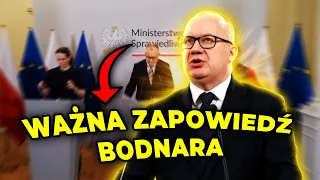 PRAWDZIWA BOMBA DOPIERO WYBUCHNIE? Ważna zapowiedź Bodnara ws. afery z Funduszem Sprawiedliwości