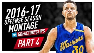 Stephen Curry Offense Highlights Montage 2016/2017 (Part 4) - EPIC THREES, CRAZY HANDLES!