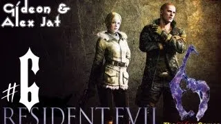 Прохождение Resident Evil 6: Джейк. Co-op: Gideon & Alex Jat - Часть 6 (Погоня!)
