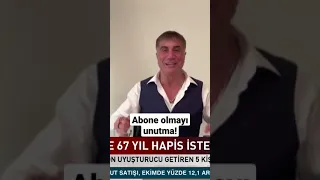 Sedat Peker'in Dikkat Çektiği Olaya 67 Yıl Hapis!  #shorts