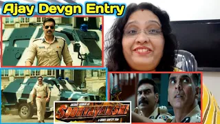 Sooryavanshi Ajay Devgn Entry Scene | Sooryavanshi climax scene | Ajay D, Akshay, Ranveer | Reaction