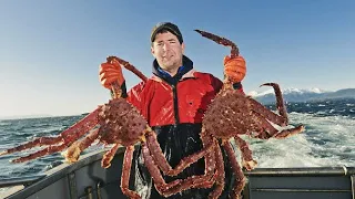 Alaskan king crab fishing : Most Dangerous Jobs on the High Seas