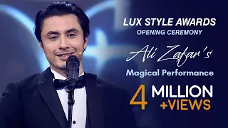 Ali Zafar Lux Style Awards Opening Ceremony Magical Performance