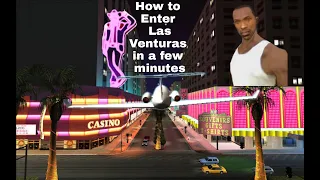 Fastest way to Enter Las Venturas ( GTA SAN ANDREAS )