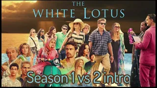 Opening scene of The White Lotus season 1 & 2
