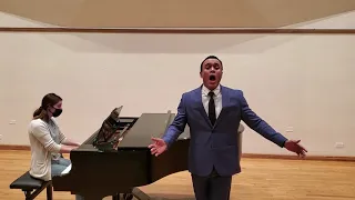 Mauricio Miranda (Tenor) - Ecco, ridente in cielo (Gioachino Rossini)