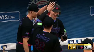 MLB The Show 24 - (City Connect Uniforms) Pittsburgh Pirates vs Toronto Blue Jays