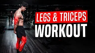 An AESTHETIC Legs & Triceps Workout